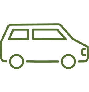 介護タクシーにこりの車両